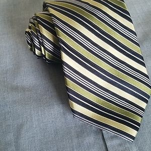 Striped tie